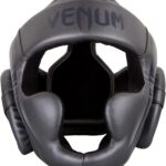 Venum Elite Kopfschutz Leder Boxen Kampfsport Erwachsene-0