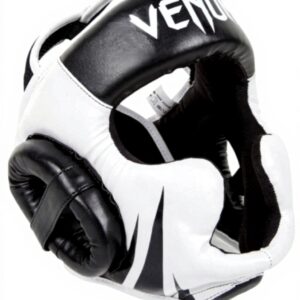 Venum Challenger Kopfschutz Schwarz Weiß Kampfsport Schutz